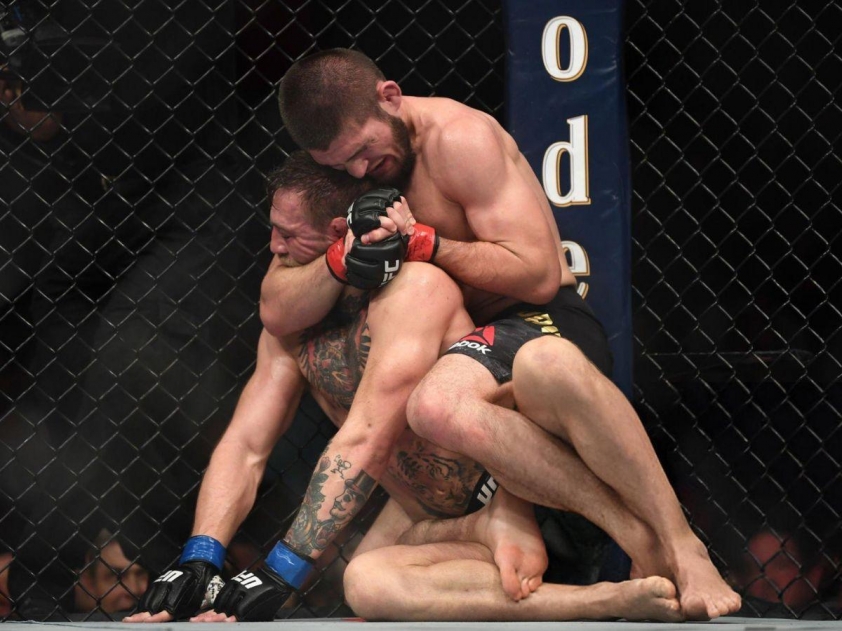 Hình ảnh Conor McGregor và Khabib Nurmagomedov