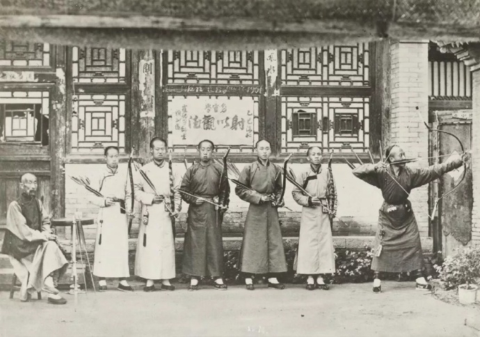 Thị vệ triều Thanh luyện tập