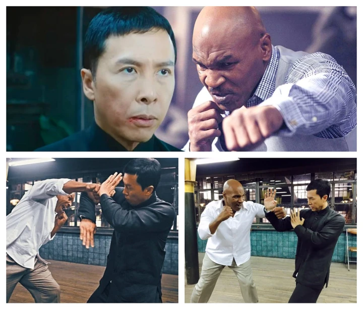 Chân Tử Đan e ngại cú đấm của Mike Tyson Chân Tử Đan cảnh giác với cú đấm của Mike Tyson